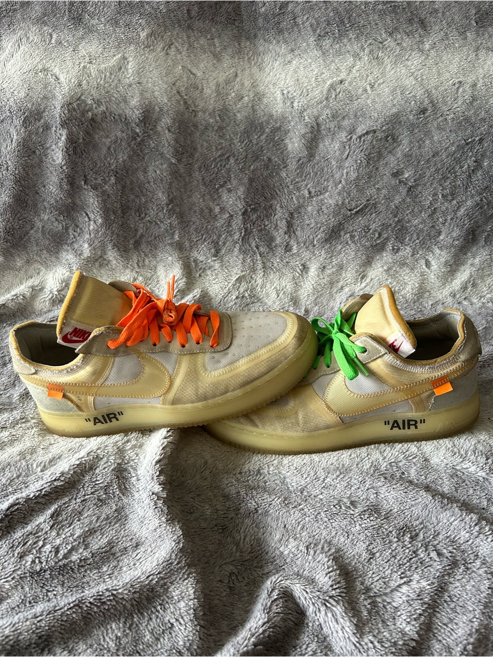 Nike off-white x Nike Air Force 1 low The Ten sample size 10